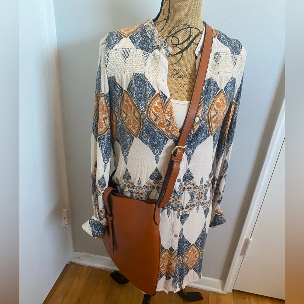 Beige Bohemian Tunic